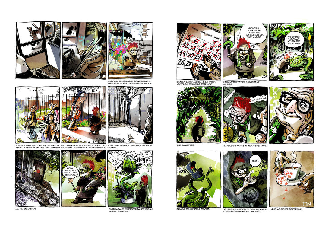 Historieta Bienvenida Primavera 2