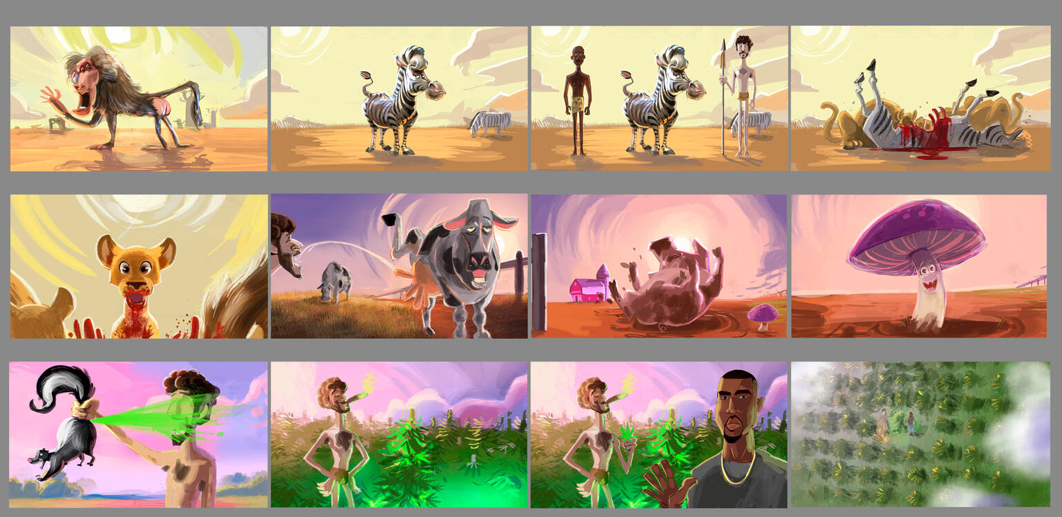 colorscript for 3d production / 3DAR